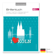 Brillentücher mit Designmotiv Städte Köln