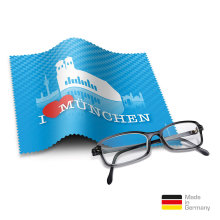 Brillentücher mit Designmotiv Städte München