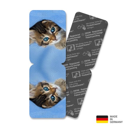 PocketCleaner® mit Designmotiv Cats