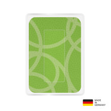PocketCleaner® mit Designmotiv Kreise Grün