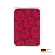 PocketCleaner® mit Designmotiv Blumen Rot
