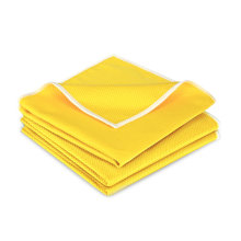 KOI Glas-Poliertuch 40x40 cm gelb